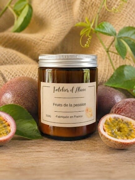Bougie Collection Ambre parfum Fruit de la passion