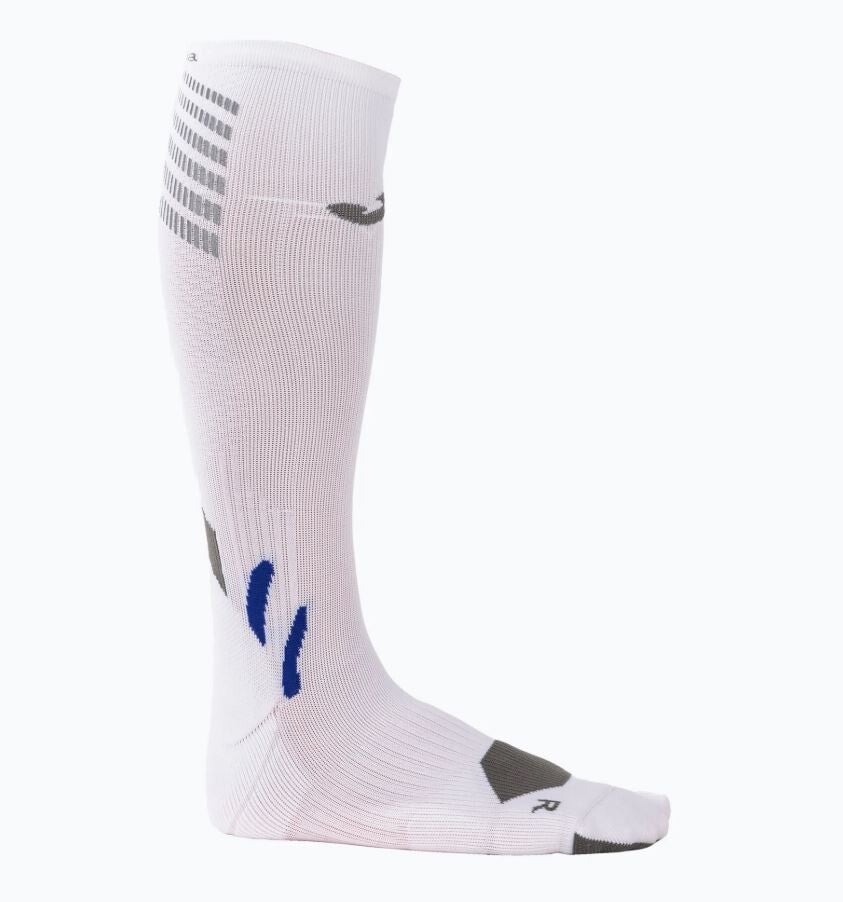 Kompressionssocke Joma lang weiß