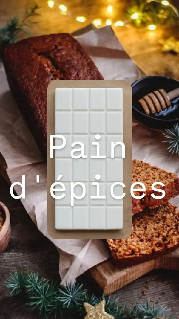 Tablette fondante pain d'épices