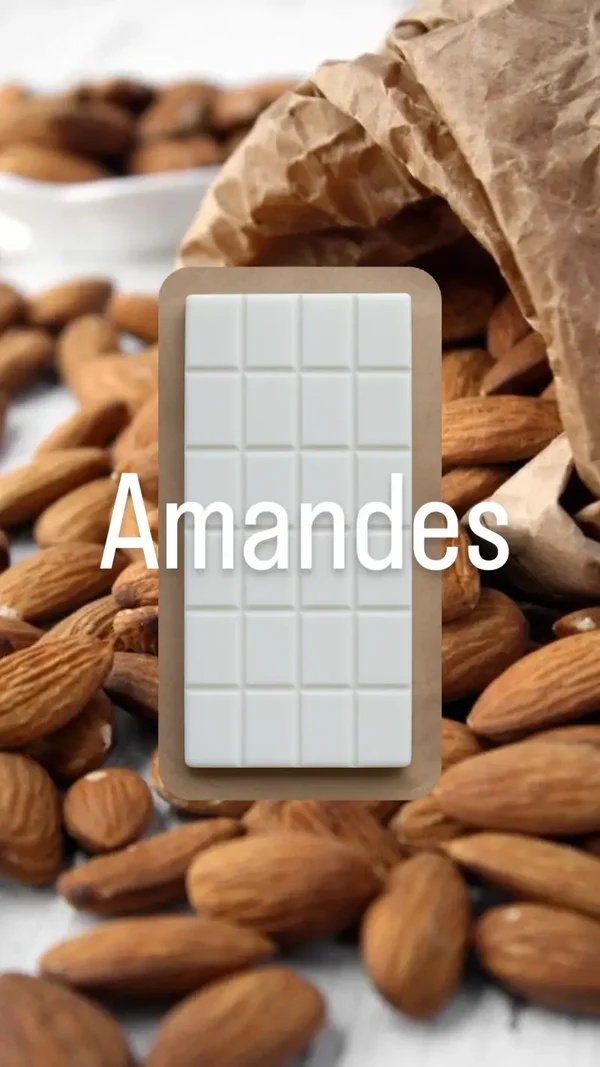 Tablette fondante amande