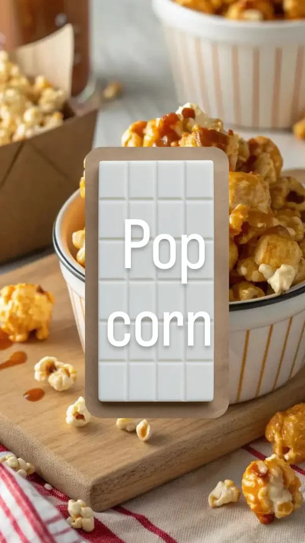 Tablette fondante pop corn