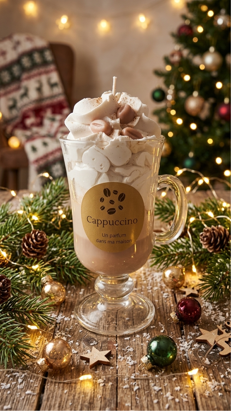 Bougie cappuccino