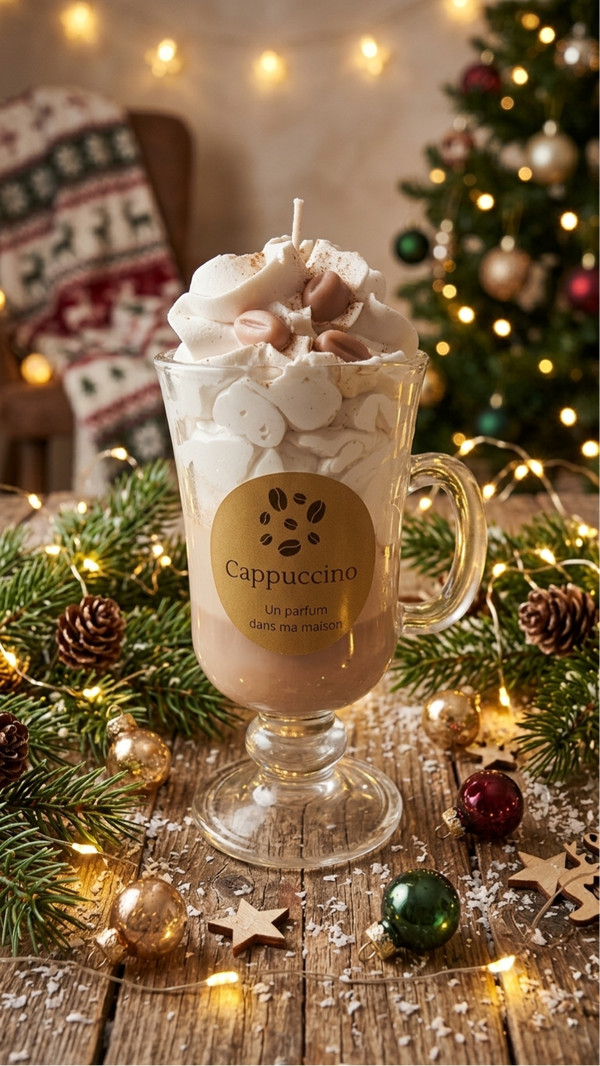 Bougie cappuccino