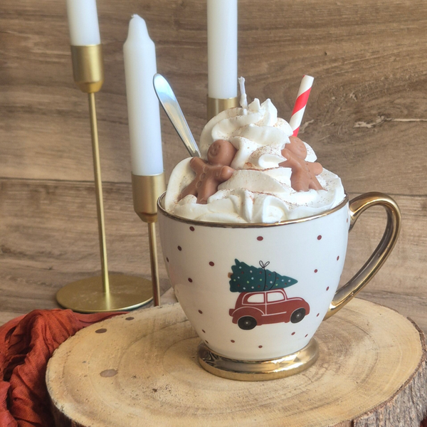 Bougie Noël voiture