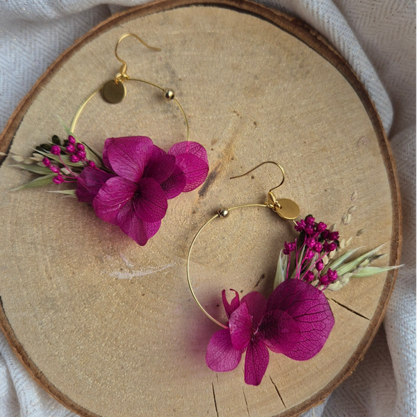 Boucles fleuries