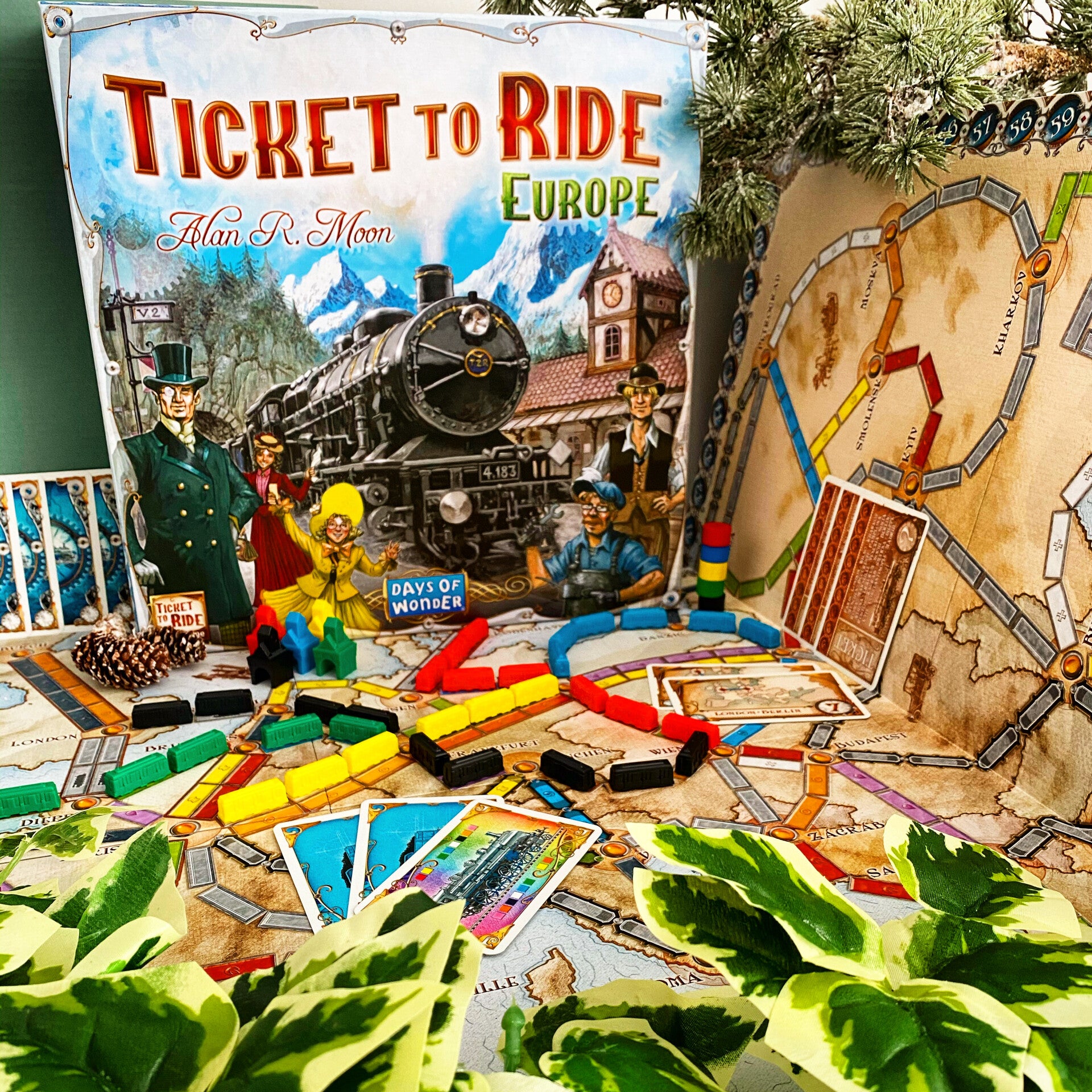 Ticket to Ride Europa - Basisspel