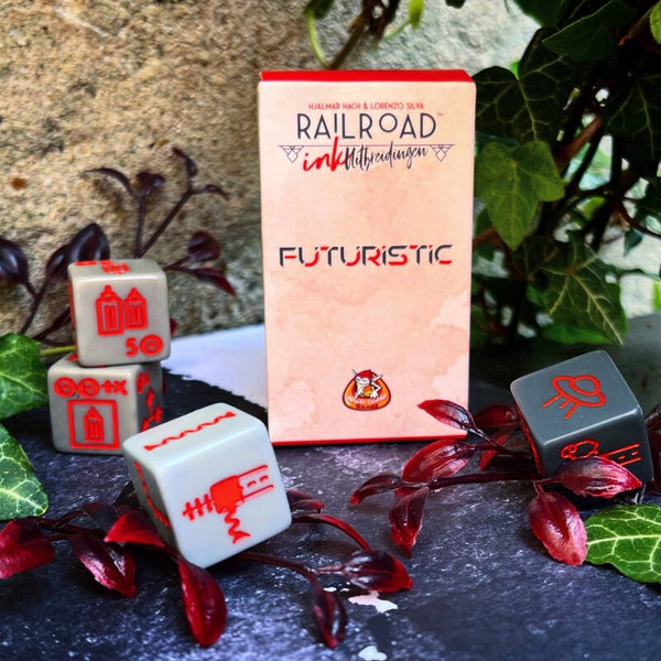 Railroad Ink: Futuristic - Dobbelspel Uitbreiding