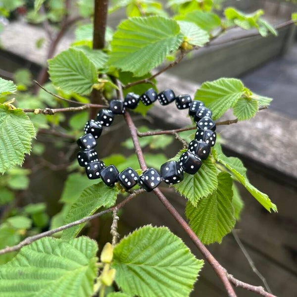 Armband Dobbelsteen - Zwart