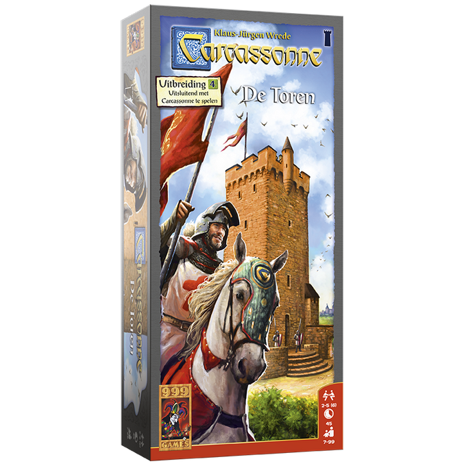 Carcassonne: De Toren Uitbreiding - Bordspel