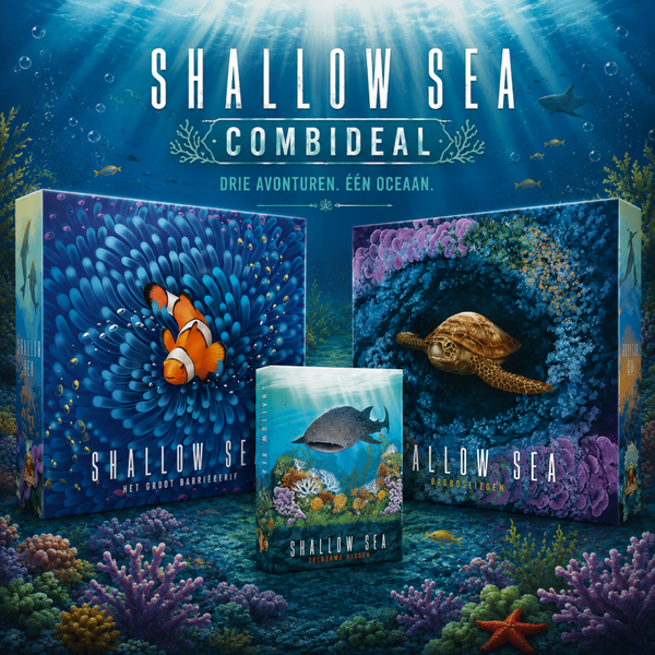 Combi-deal: Shallow Sea + Broedseizoen + Zeldzame Vissen