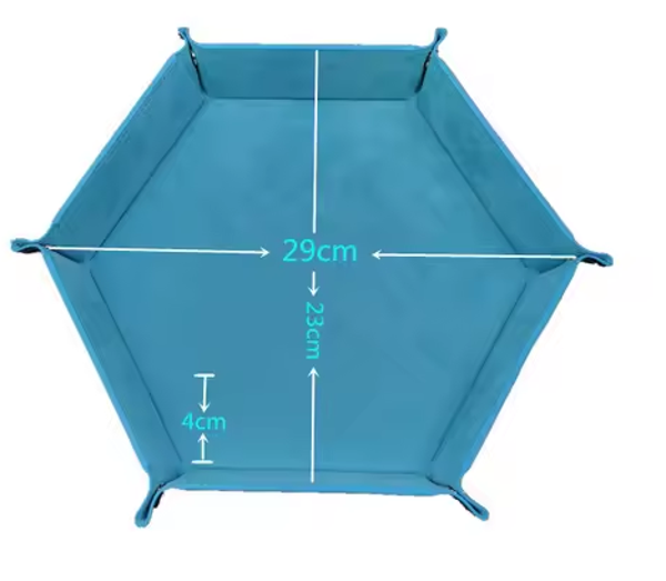 Dice Tray: Lichtblauw