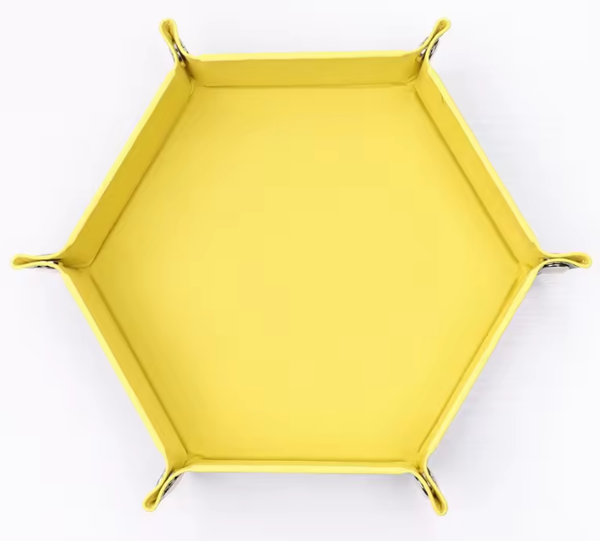 Dice Tray: Neon Geel