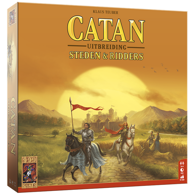 Catan: Uitbreiding Steden en Ridders - Bordspel