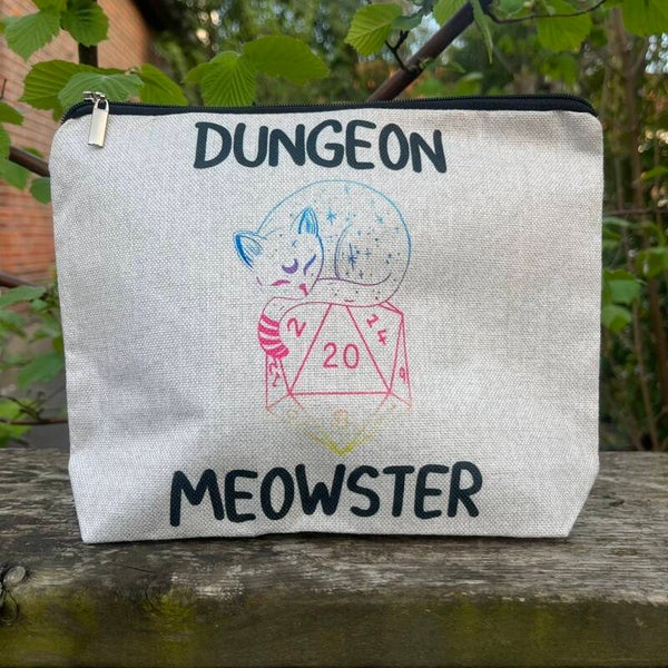 Etui Dobbelsteen - Dungeon Meowster