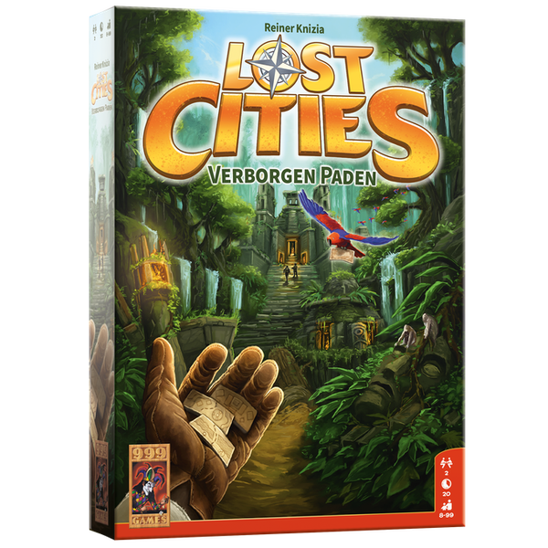 Lost Cities: Verborgen Paden - Bordspel