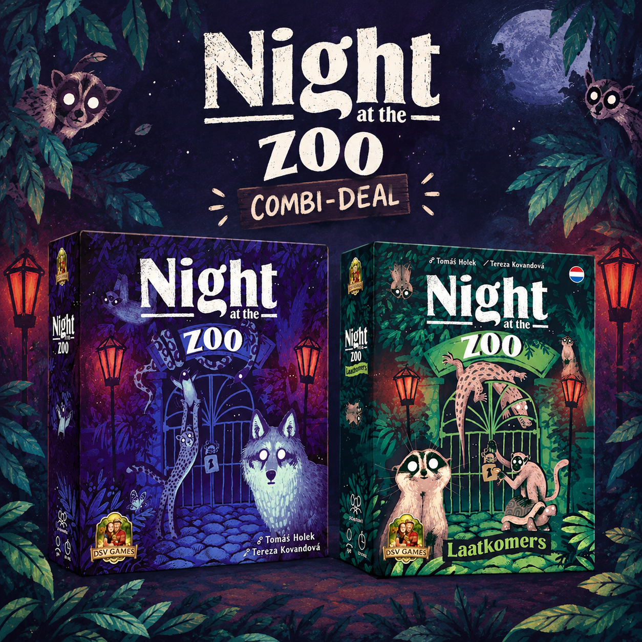 Combi-deal:  Night at the Zoo & Uitbreiding Laatkomers