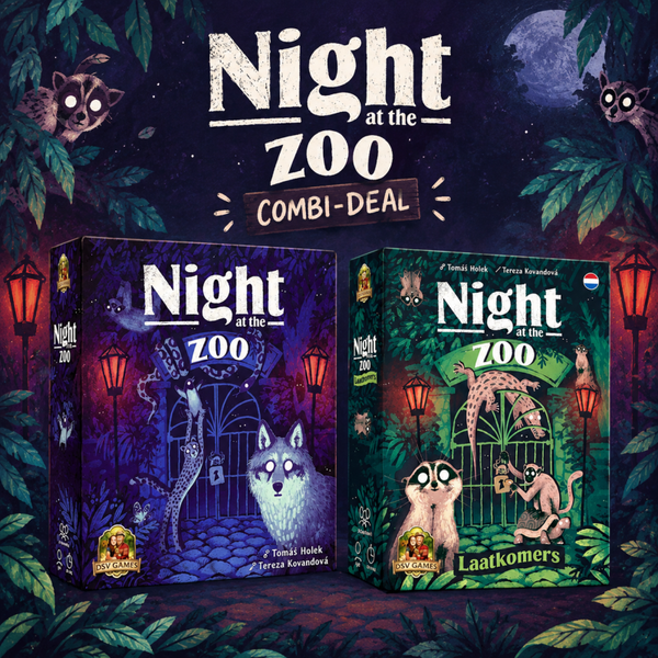 Combi-deal:  Night at the Zoo & Uitbreiding Laatkomers