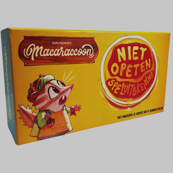 Macaraccoon: Niet Opeten Speluitbreiding (NL)