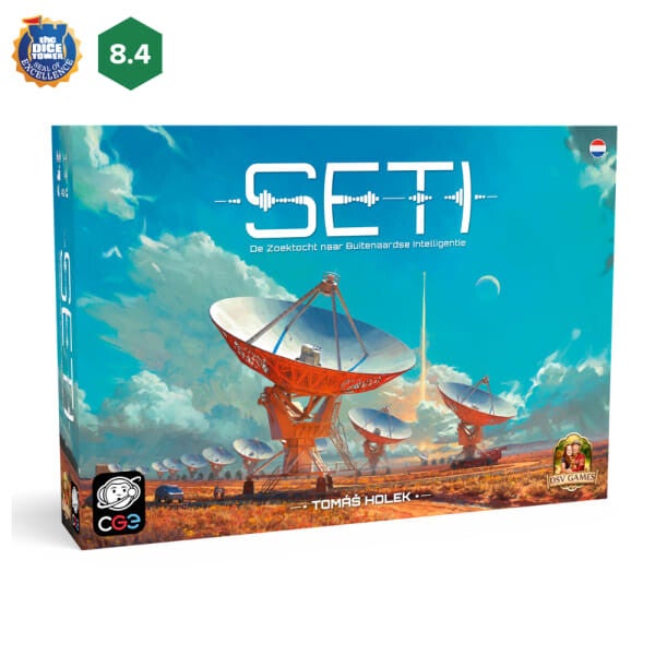 SETI: De Zoektocht naar Buitenaardse Intelligentie - Bordspel (NL)