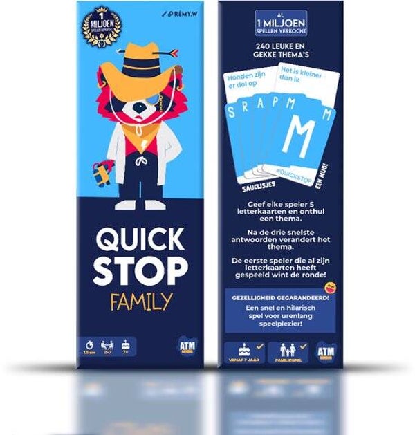 QuickStop Familie - Partyspel (NL)