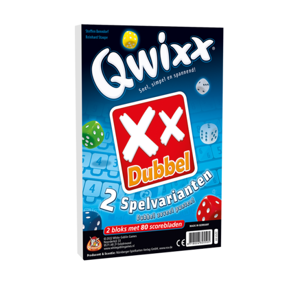 Qwixx Scoreblokken: Dubbel