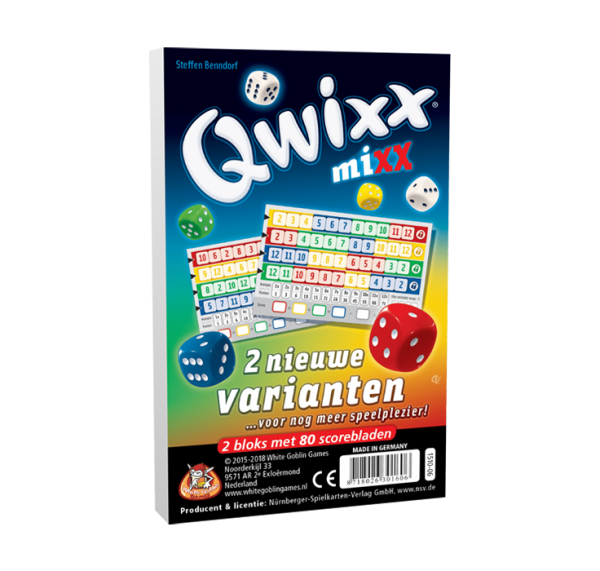 Qwixx Scoreblokken: Mixx