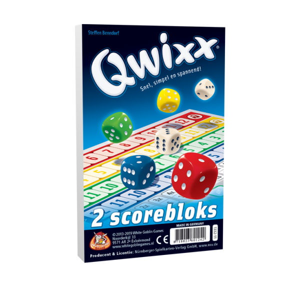 Qwixx Scoreblokken