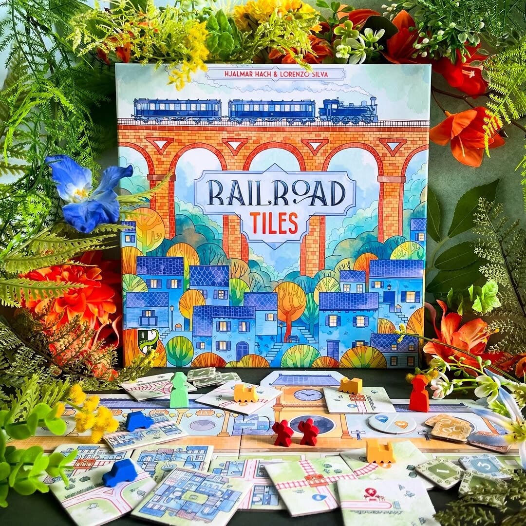Railroad Tiles - Familiespel