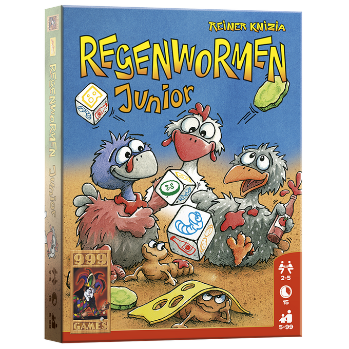 Regenwormen Junior - Dobbelspel