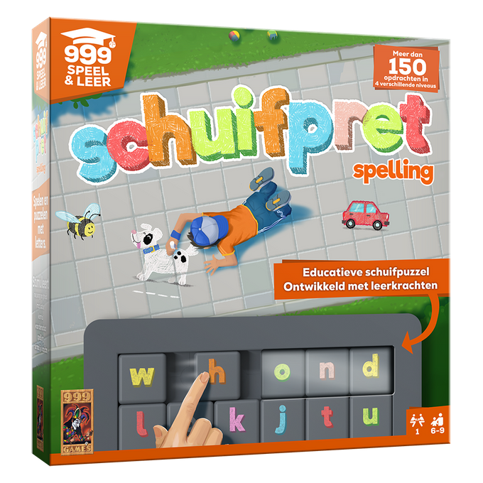 Schuifpret Spelling - Educatief Spel