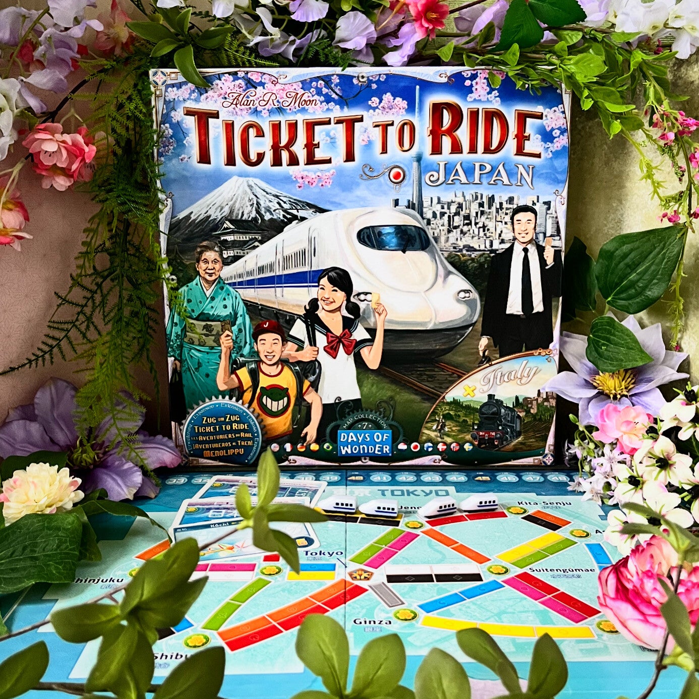 Ticket to Ride Japan & Italië - Uitbreiding