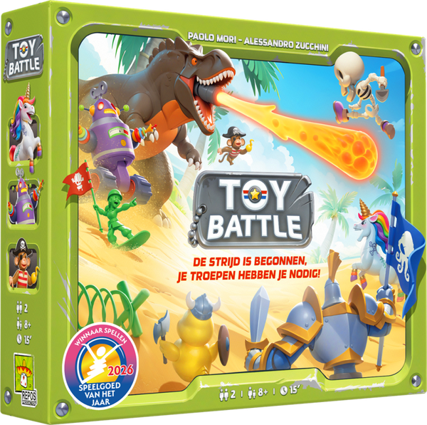 Toy Battle - Bordspel - Spel voor 2