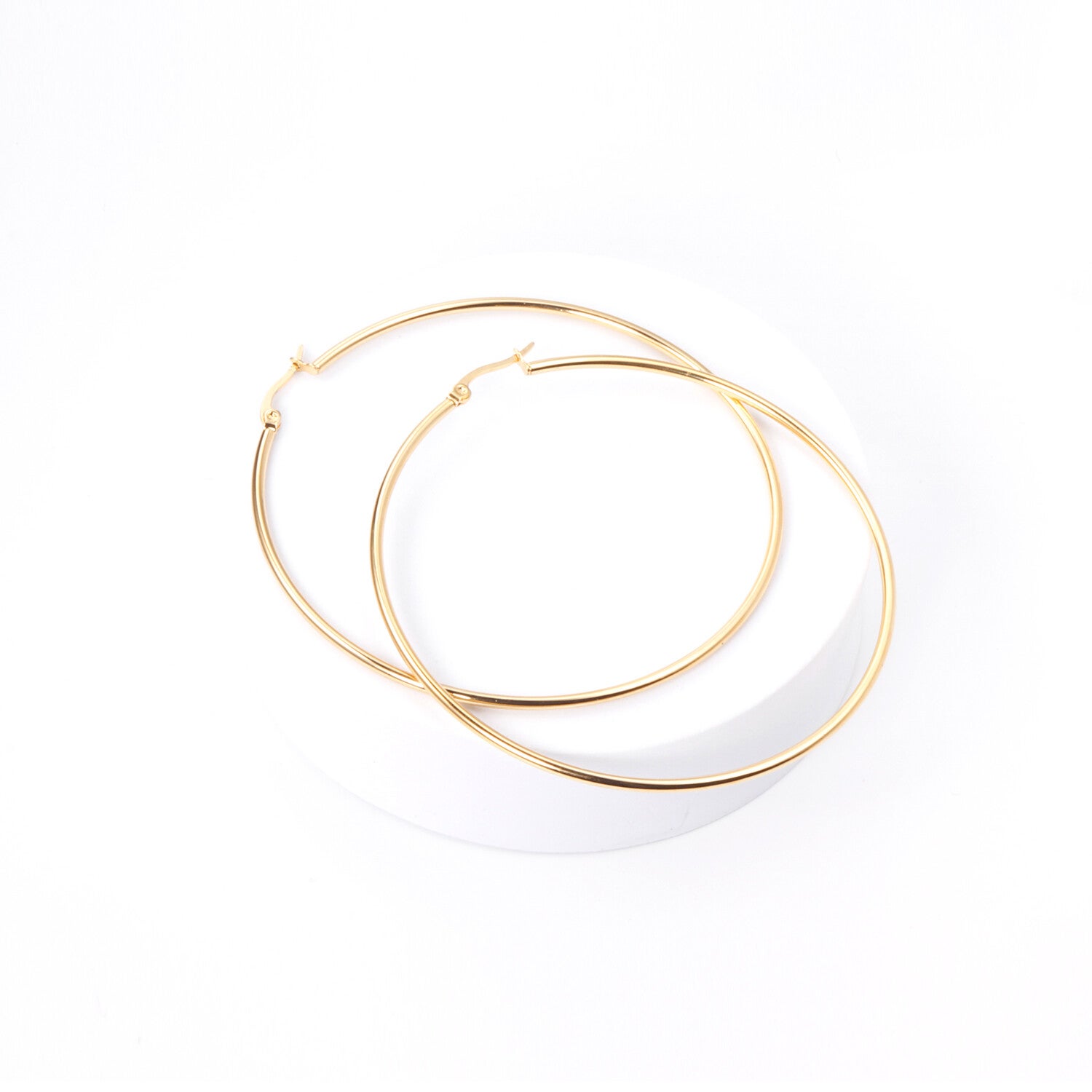 Grote oorringen goud