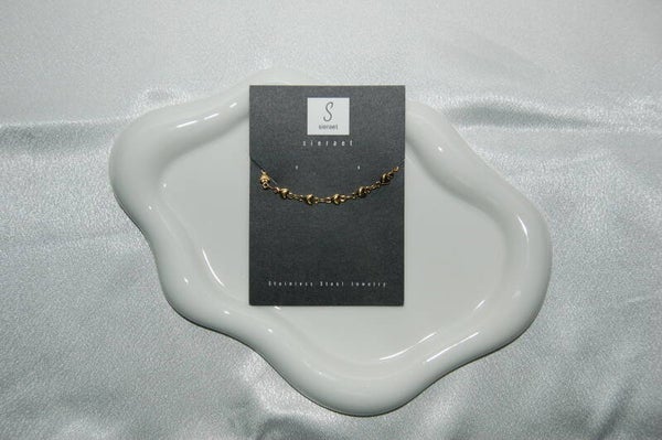 Hartjes armband goud