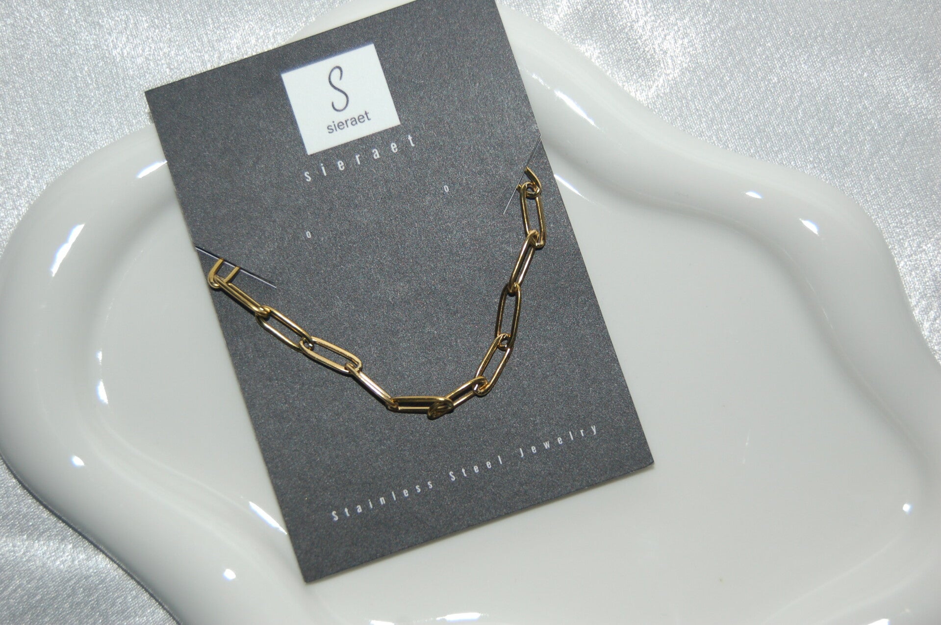 Schakel ketting goud