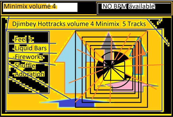 Djimbey Hottracks volume 4 Minimix (5 Tracks)