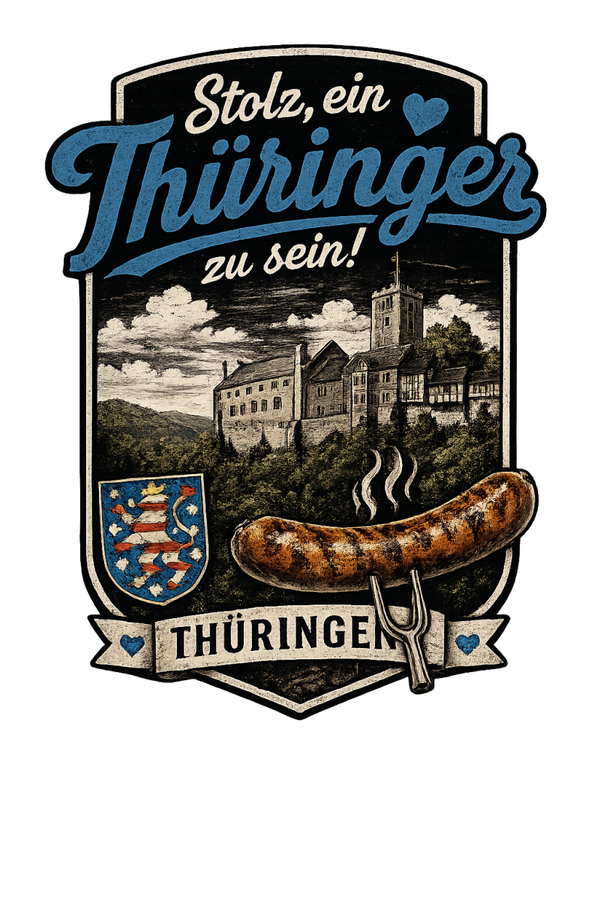 Motiv Stolz Thüringer zu sein