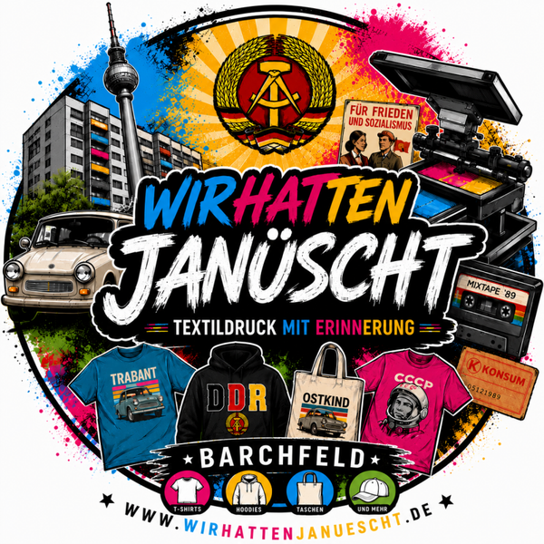 Motiv Werbeshirt Wirhattenjanuescht