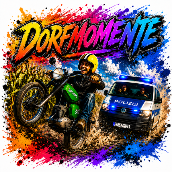 Motiv Dorfmomente Flucht