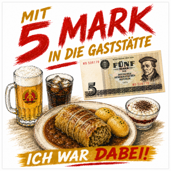 Motiv 5 Mark Ich war dabei