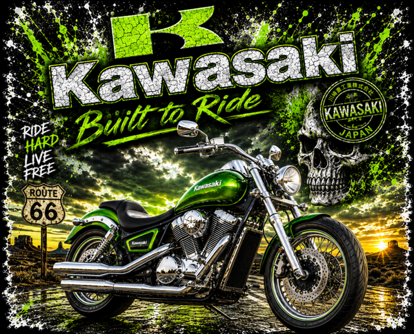 Motiv Kawasaki Chopper