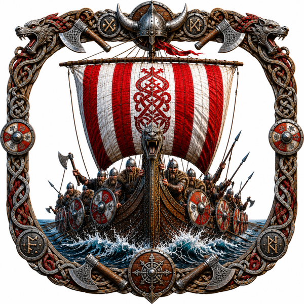 Motiv  Wikingerschiff