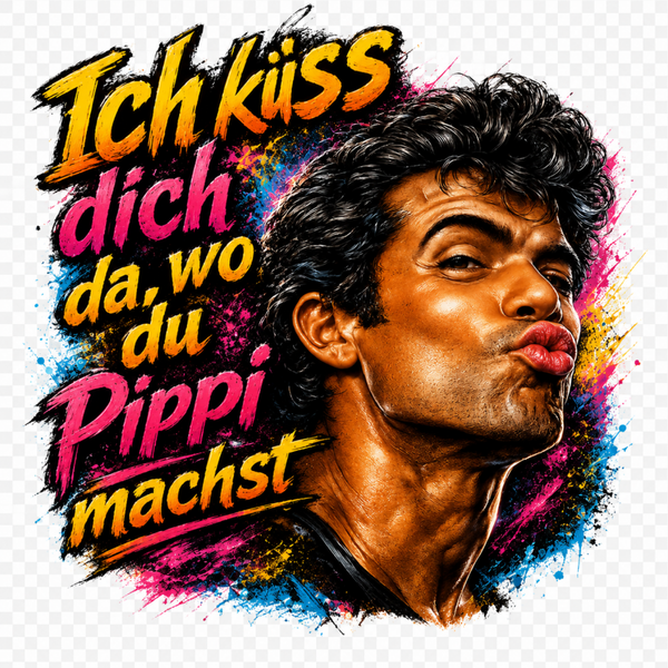 Motiv Ich küss dich da ,.......