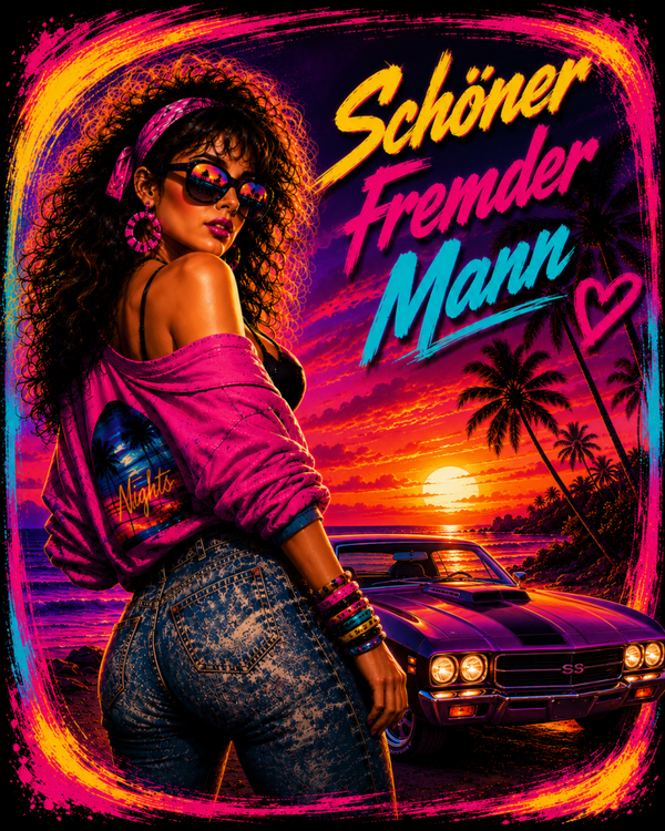Motiv Schöner Fremder Mann Eckig