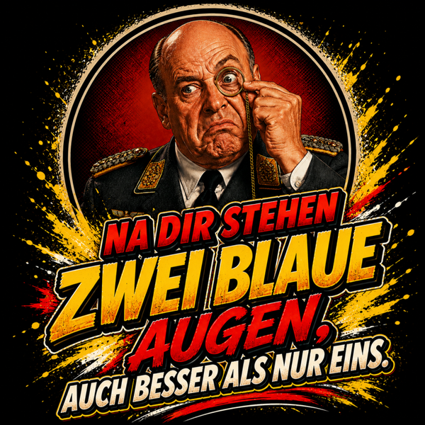 Motiv Oberst Klink Zwei blaue Augen