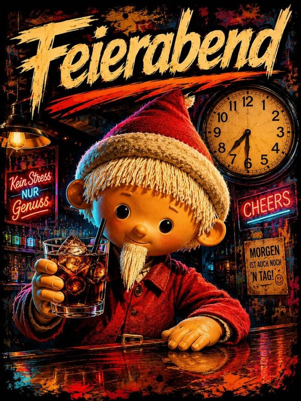 Motiv Sandmann Feierabend