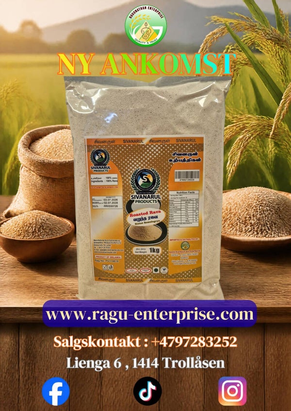 Roasted Rava 1kg x 20