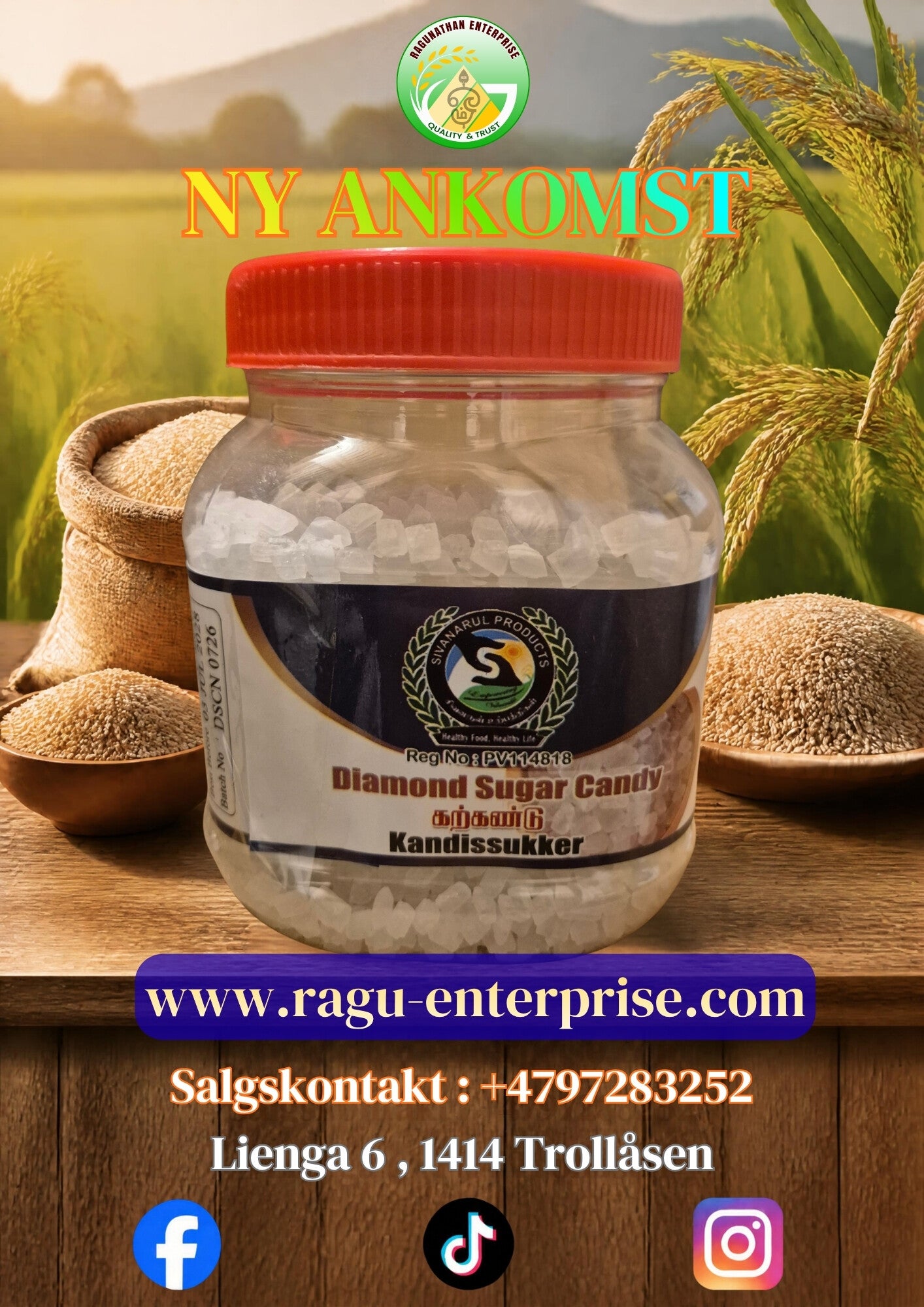 Sugar Candy 500g x 24