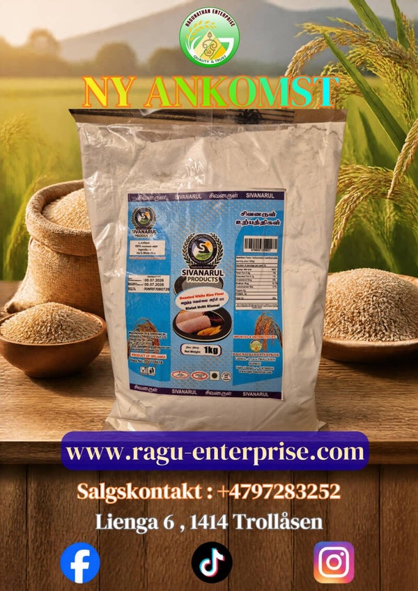 Roasted White Rice Flour 1kg x 20