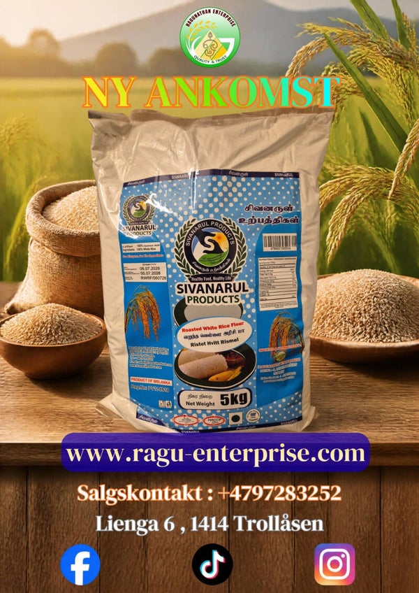 Roasted White Rice Flour 5kg x 4